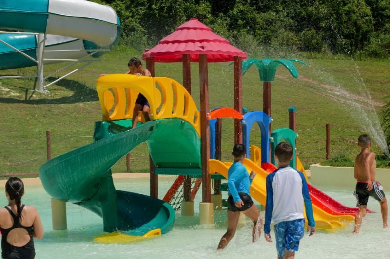 waterplay para as crianças